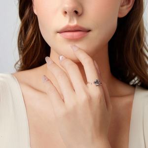 OEM fleur Plata 925 argent Sterling réglable bague personnalisée bijoux fins en vrac torsadé femmes Corss Vintage serpent anneaux ouverts - Product Image 6