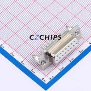 D-SUB-DP-15PYM-AW D-Sub/VGA Connector Through hole Component (THT) Connector Female 15P Through Hole 2 - Product Image 1