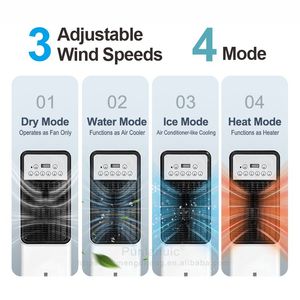 <span class=keywords><strong>Aire</strong></span> <span class=keywords><strong>Acondicionado</strong></span> Portátil 3L con Control Remoto de Doble Uso Frío y Calor Ventilador <span class=keywords><strong>Vertical</strong></span> sin Aspas Enfriador de <span class=keywords><strong>Aire</strong></span> Mini <span class=keywords><strong>Aire</strong></span> <span class=keywords><strong>Acondicionado</strong></span> - Product Image 4