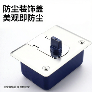 Heavy-Duty Model 1048717942470 Glass Floor <b>Spring</b> Door <b>Hinge</b> Ultra-Narrow Revolving Door Frameless Adjustable Speed Door Closers - Product Image 1