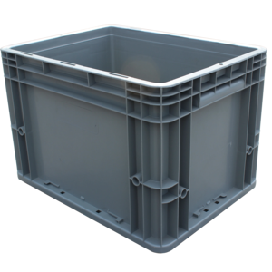 صناديق بلاستيكية متينة وشاقة التحمل يمكن رصها فوق بعضها من NEXARA بأحجام مختلفة وحالات مختلفة صناديق لوجستية صلبة مستطيلة من البولي بروبيلين 400-280 - Product Image 2