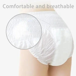Couches jetables en coton biologique pour femmes, meilleures culottes menstruelles, 3/5 pièces, 1 paquet - Product Image 6