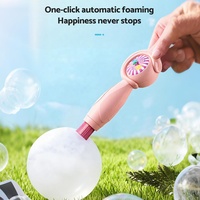 Machine à bulles élastiques pour enfants, bâton à bulles extensible pour l'extérieur, baguette magique rechargeable avec lumières et musique
