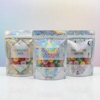 Sachet Doypack VMPET 12oz sans BPA, hermétique, refermable par pression, pour fruits séchés, assortiment varié