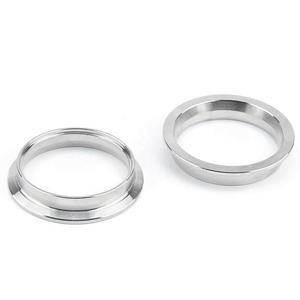 Phổ 4 "inch tur-bo xả xuống ống v-band kẹp Kit + 2 mặt bích - Product Image 6