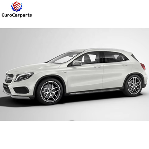 Kit carrozzeria per la classe <span class=keywords><strong>GLA</strong></span> <span class=keywords><strong>X156</strong></span> 2015-2019 anno di aggiornamento a materiale GLA45 PP accessori auto auto sintonizzazione parti paraurti per auto griglia - Product Image 6