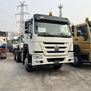 Hot sale heavy duty truck brand new SINOTRUCK SINOTRUK HOWO 400 tractor truck HOWO trailer head 380 6x4 HOWO lorry truck price