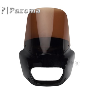 Kit de carrosserie de phare avant de pare-brise 15 pouces pour Harley Softail <span class=keywords><strong>Fat</strong></span> <span class=keywords><strong>Bob</strong></span> FXFB 2018 <span class=keywords><strong>2019</strong></span> - Product Image 5