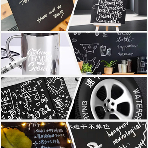Nuovo Pennarello Permanente Ecologico di Colore <span class=keywords><strong>Bianco</strong></span> <span class=keywords><strong>per</strong></span> <span class=keywords><strong>Tessuti</strong></span>, Scrapbooking e Pittura Artistica - Product Image 2