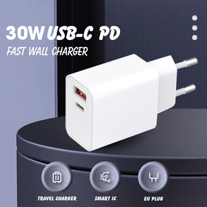 Pd 30W Nhanh Chóng Không Dây Sạc Thông Minh Sạc EU Cắm 5V3A 9v3a 12v2.5a 15v2a 20v1.5a Cho Điện Thoại Di Động type-C Gấp Tai Nghe - Product Image 5