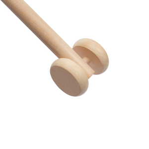 Palo caballo felpa hecho a mano Hobby caballo en un palo con ruedas de madera relincho real y <span class=keywords><strong>sonidos</strong></span> al galope - Product Image 5