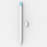 Sensation de peau antichoc Silicone souple stylet pochette pour Apple Pencil 1st 2nd génération conseils housse de protection
