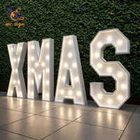 Letras LED Personalizadas con Luces, Letreros con el Alfabeto GRAD para Recepción, Propuesta de Matrimonio, Aniversario, Decoración de Fiestas y Eventos