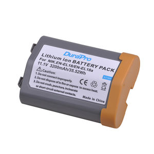 EN-EL18 EL18A EL18B EL18C EL18D 3200mAh <span class=keywords><strong>Batterie</strong></span> pour <span class=keywords><strong>Nikon</strong></span> D4 D4S D5 D6 D6S Z9 D800 D800E D810 D810A D500 <span class=keywords><strong>D850</strong></span> Caméra - Product Image 4