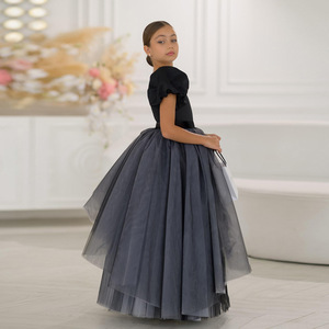 Robe de Soirée Princesse pour Filles, Idéale pour Recital de Piano, Défilé, Demoiselle d'honneur, Mariage, Anniversaire, Spectacle Scénique – Tenue Élégante - Product Image 4