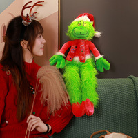 Poupées en peluche Grinch officielles édition couple-Duo de Noël personnalisable, vente en gros pour les revendeurs