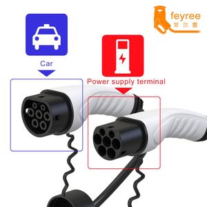 Cable de Carga para Vehículos Eléctricos Feyree Nuevo, Tipo 1/Tipo 2/GBT 16A/32A, Estación de Carga Rápida con Certificación CE ROHS y Garantía de 12 Meses - Product Image 2