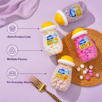 Biscuits semi-mous probiotiques aromatisés aux fruits Aimo pour nourrissons, 16g, paquet de cartons, durée de conservation de 12 mois