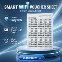 Distributeur automatique de WiFi Coin WiFi ShareWiFi : Point d'accès sans fil avec système de gestion par application cloud et système Hotspot pour portail client