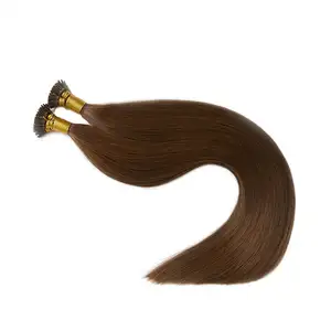 ISWEET Wholesale Remy Super Double Drawn I Tip Hair Extensions With Italian Keratin 100% Human Hair I Tip Hair Extensions