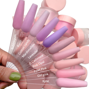 Polvo Acrílico Rosa <span class=keywords><strong>para</strong></span> <span class=keywords><strong>Uñas</strong></span> de San Valentín, Efecto Perla Sólido, Marca Privada OEM, Sin Marmoleado, Suave como la Mantequilla - Product Image 1