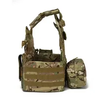 Gilet tactique respirant et réglable en nylon avec porte-pochettes 6094 – Protection intégrale pour une sécurité optimale