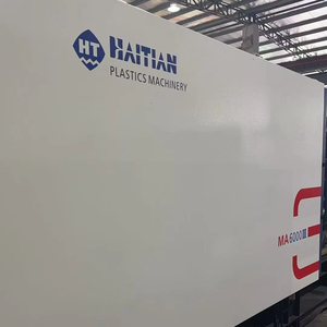 Máquina de Moldeo por Inyección de Plástico Horizontal Haitian de 600 Toneladas de Segunda Mano para Planta de Fabricación, con PLC, Motor, Bomba, Caja de Cambios y Rodamientos - Product Image 1