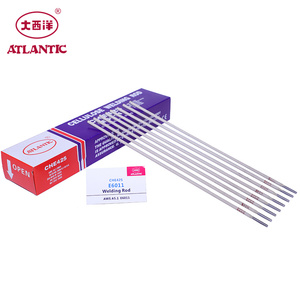 ราคาโรงงาน ATLANTIC A5.1 AWS เหล็กกล้าอ่อน ชนิดเชื่อมแนวตั้ง แบบหุ้มฟอร์นิ AC 6011 E6011 ลวดเชื่อม - Product Image 3