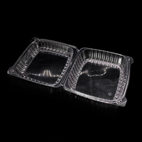 Boîtes à gâteaux transparentes en gros petit emballage en plastique pour gâteau sandwich oreiller biscuit boîte de 0.3mm d'épaisseur