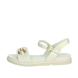 Marco Tozzi Women's Low <b>Sandal</b> 2-28406-44 Cream Flat <b>Sandals</b> - Product Image 1