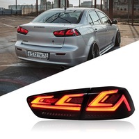 Luces traseras de coche para Mitsubishi LANCER montaje de luces traseras LANCER EVO luces de circulación LED modificadas luces de freno señales de giro