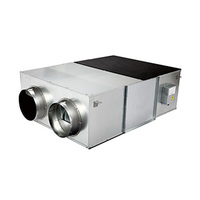 Système de ventilation à récupération de chaleur FULUDE en acier inoxydable à économie d'énergie, 3 vitesses, haute efficacité, échangeur de chaleur tubulaire 100/150/250 mm