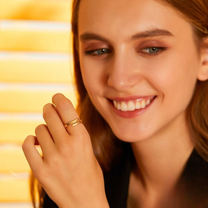 Anello inciso fai da te in argento 925 personalizzato, fascia ad anello aperta con regalo di compleanno creativo con lettere o nomi - Product Image 3