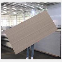 Panneau mural en bois de bambou carbonisé 1220*2440mm, imperméable, pour décoration intérieure, panneau préfabriqué pour mur de fond d'hôtel ou de centre commercial