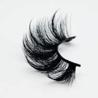 Nouveau style 2025 – Faux cils en vison synthétique, effet naturel, bande complète, ressemblant à des extensions de cils, 15-25 mm
