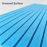 Panneau extrudé XPS pour l'isolation des murs de garage et de sous-sol, polystyrène à cellules fermées, conductivité thermique 0,034 W/mK, résistant à la compression
