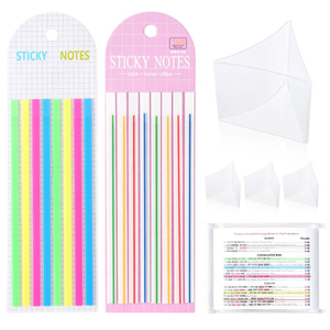 Mahjong <b>Card</b> Line Finder Highlighter Tape, Mahjong Line Highlighter Stripe, Transparent Sticky <b>Card</b> Markers Tabs, Mahjong Game - Product Image 1