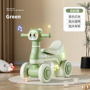 Nouveau modèle 2024 <span class=keywords><strong>de</strong></span> <span class=keywords><strong>draisienne</strong></span> pour bébé, vélo pour garçon et fille, image <span class=keywords><strong>de</strong></span> dessin animé, cadeau d'anniversaire, trotteur pour bébé <span class=keywords><strong>de</strong></span> 1 à 3 ans, voiture d'équilibre à glisse - Product Image 6