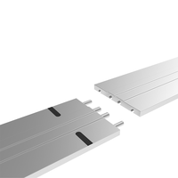 Règle de golf portable et durable en alliage d'aluminium pour l'entraînement au swing, avec aligneur de putter amélioré – Fourniture directe usine