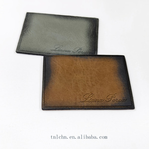 Tùy chỉnh mô hình jeans da vá PU da logo vá hoodie da vá cho Trucker Hat - Product Image 3