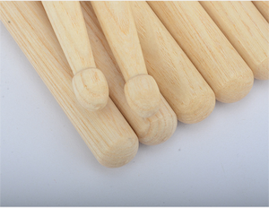 Venta caliente de fábrica instrumento musical accesorios auxiliares marco de nogal Jazz Batería Electrónica 5A 7A baqueta - Product Image 2