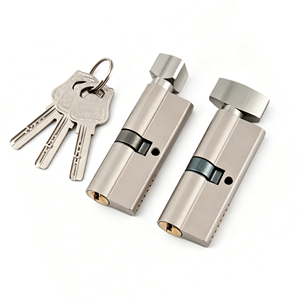 Zinc Alloy Housing 70mm Mortise Lock Entrance <strong>Door</strong> Brass Lock Core <strong>Knob</strong> Cylindrical Lock 3 Keys - Product Image 3