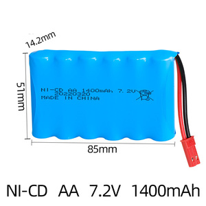無料サンプル<span class=keywords><strong>NI</strong></span> <span class=keywords><strong>CD</strong></span>充電式バッテリー<span class=keywords><strong>NI</strong></span>-<span class=keywords><strong>CD</strong></span> <span class=keywords><strong>AA</strong></span> 1400mAh <span class=keywords><strong>7.2V</strong></span> 6S1Pおもちゃ用充電式バッテリーパック - Product Image 5
