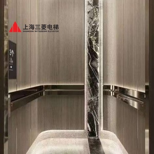 Ascenseur de villa de luxe Mitsubishi, nouveau design, prix d'usine, bonne qualité et prix, facile à installer, petit ascenseur pour la maison - Product Image 5