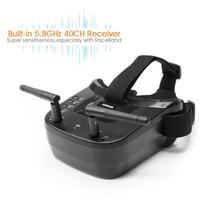 Lunettes FPV 5.8G 40CH avec écran vidéo 3 pouces, DVR HD et diversité de réception
