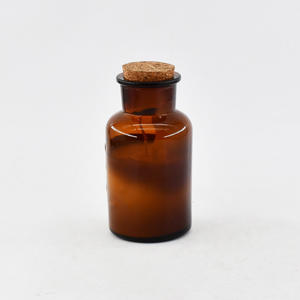 Pot <span class=keywords><strong>d</strong></span>'<span class=keywords><strong>apothicaire</strong></span> 30ml 50ml <span class=keywords><strong>Bouteille</strong></span> de réactif en verre ambré pour laboratoire de pharmacie et <span class=keywords><strong>apothicaire</strong></span> avec bouchon en verre - Product Image 2