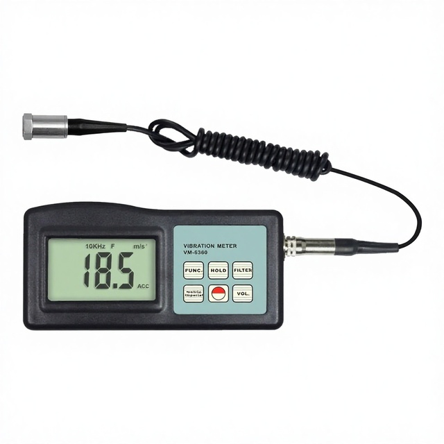 VM-6360 High Accuracy Vibration Meter Acceleration Gauge 0.01~400 Mm/s for Machinery