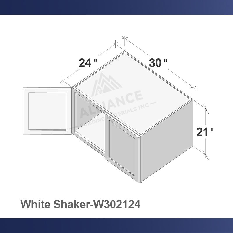 White Shaker-W302124