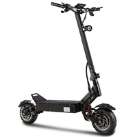 Scooter Eléctrico Plegable de Doble Motor 72V 9000W, Batería de Litio 72V40Ah, Neumático Todoterreno de 11 Pulgadas, Freno Hidráulico NUTT, Scooter Eléctrico para Adultos