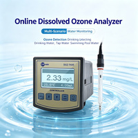Monitor de Ozono Industrial en Línea NOBO DOZ-7600, 4-20mA RS485, Analizador Continuo de Calidad del Agua 24H para Piscinas y Plantas de Agua Potable